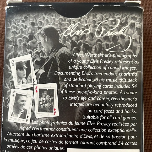 Rare Vintage Elvis Presley Playing Cards - Alfred Wertheimer Photos 54 photos - Picture 4 of 10